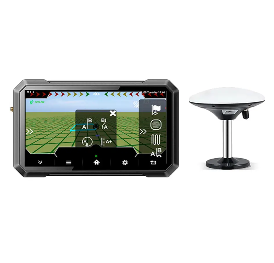 Ricoel TG-7R – 7 hüvelykes professzionális GPS navigációs készülék RTK-val
